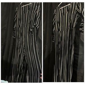 Striped Jumpsuit